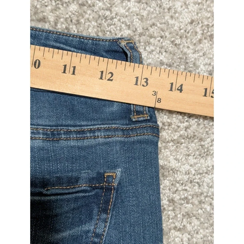 American Eagle Womens Skinny Blue Jean Jegging Size 4‎ Super Stretch